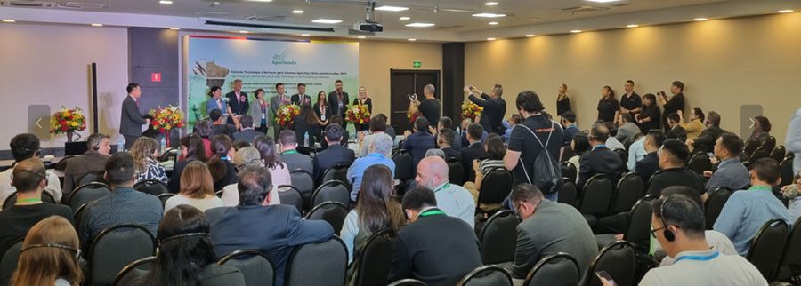 新朝陽赴巴西亮相ACE農(nóng)化展，公司生物技術(shù)和產(chǎn)品引發(fā)高度關(guān)注