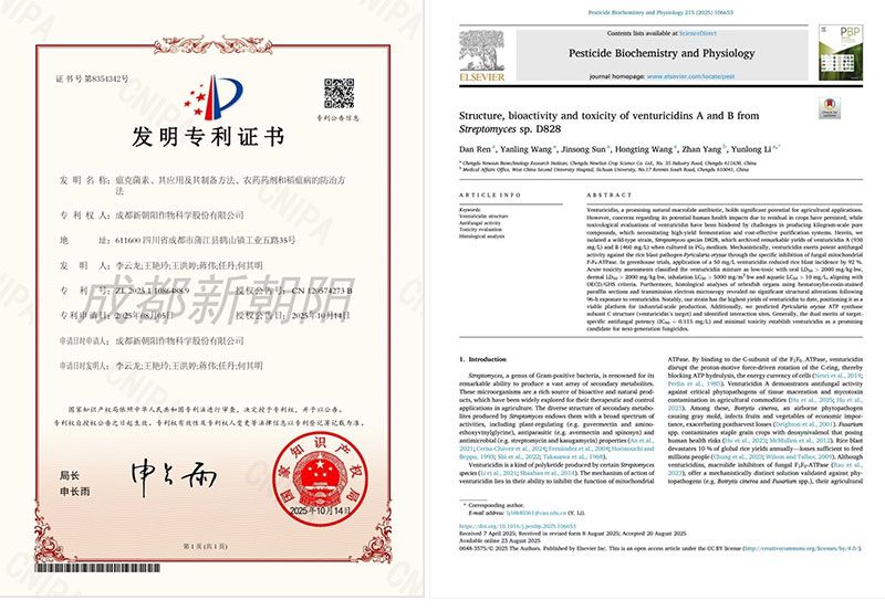 新突破｜新朝陽在生物技術(shù)防治稻瘟病研究方面取得新進(jìn)展